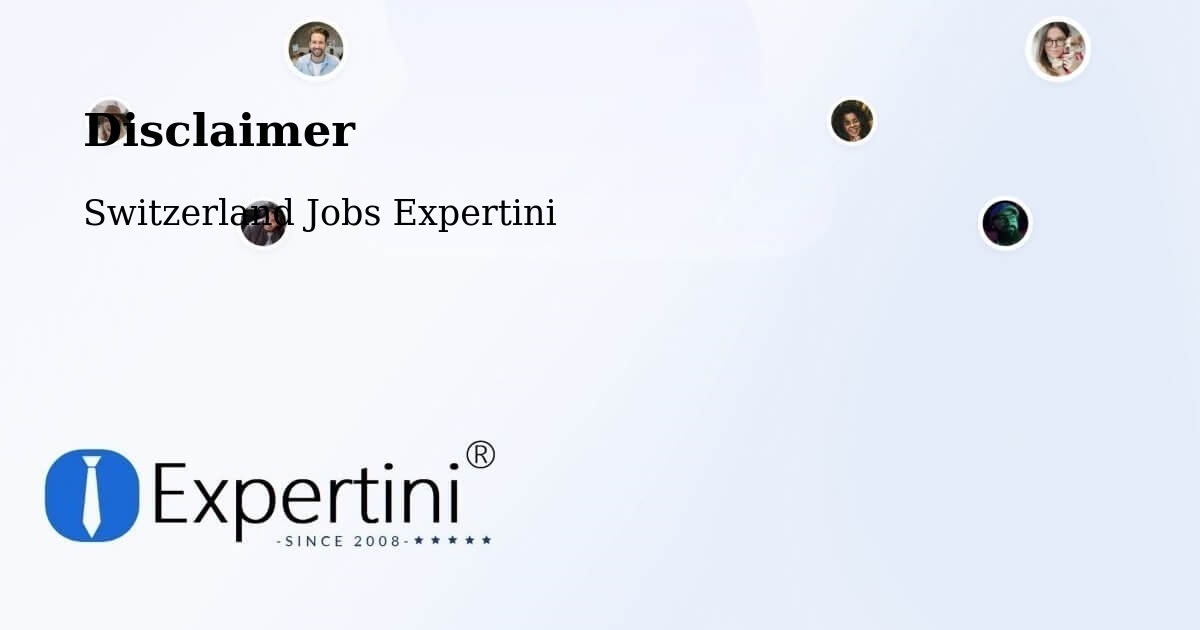 Disclaimer – Rolle - Switzerland Jobs Expertini