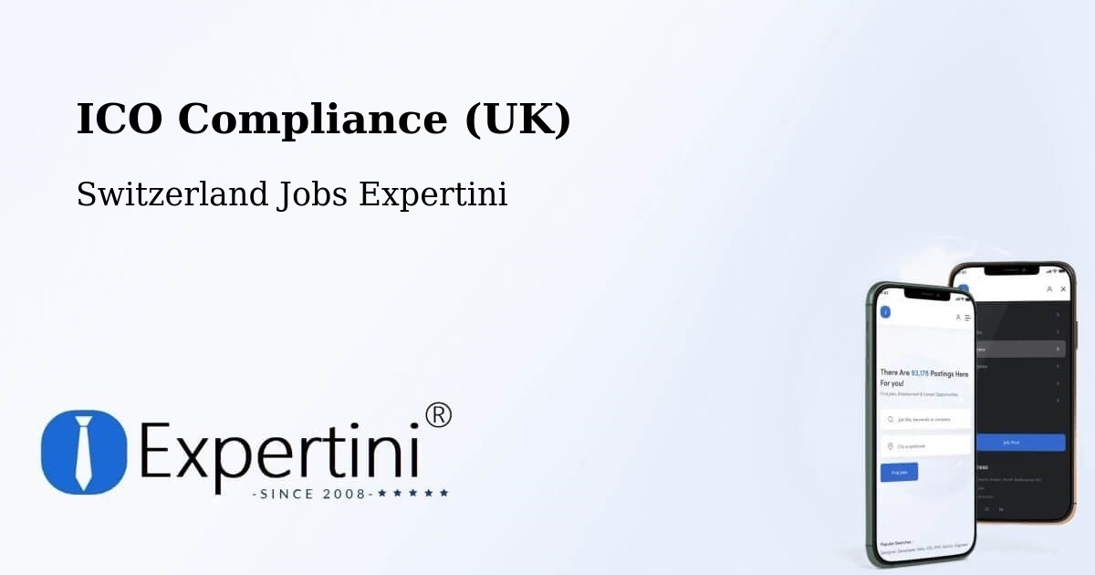 UK Data Protection & ICO Compliance – Rolle - Switzerland Jobs Expertini
